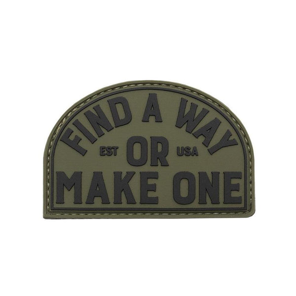 FAW PVC Patch - Olive - AXIX Clothing Co. - Veteran Owned Lifestyle Brand 