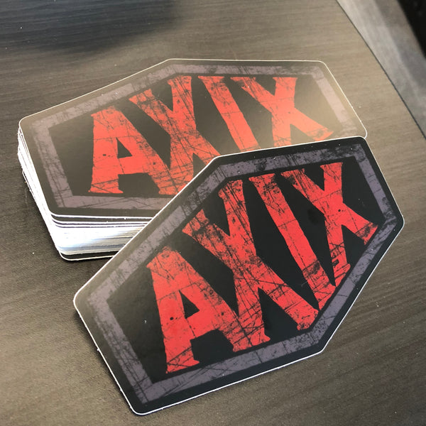 AXIX - Battleworn Tombstone Sticker