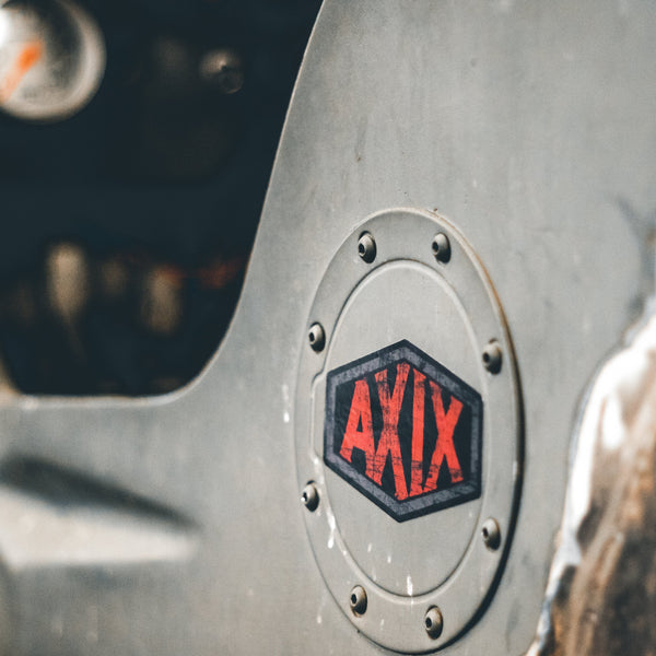 AXIX - Battleworn Tombstone Sticker