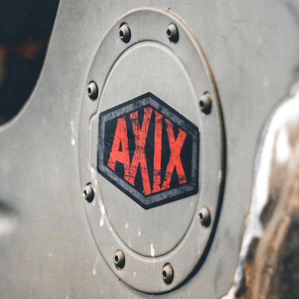 AXIX - Battleworn Tombstone Sticker